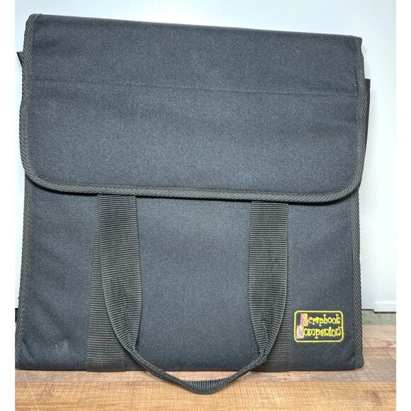 Scrapbook Companion Travel Bag with 6 Compartments 15" File Storage Tote - Picture 1 of 7